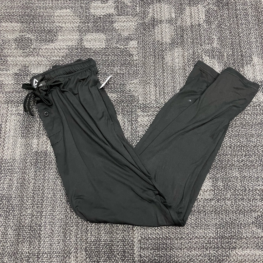 Reebok Men’s Sleepwear Pants – Black – New With Tags (Tag Cut)